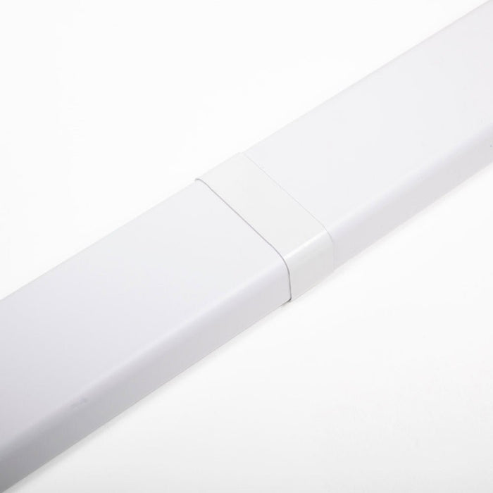 100mm x 60mm Flat Tube Inline Connector collar - Luxair Cooker Hoods Limited