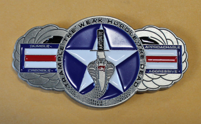 101st Airborne Division's Tactical Air Control Party TACP 19th ASOS Commander Army / Air Force Challenge Coin