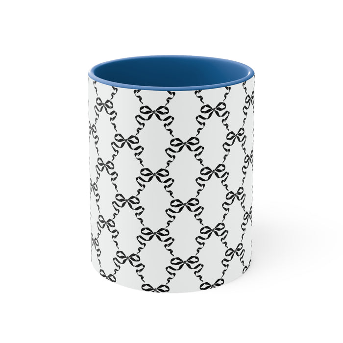 11oz Coquette Black Bow Coffee Mug