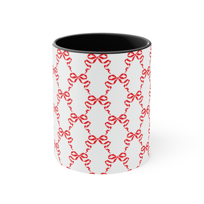 11oz Coquette Red Bow Coffee Mug