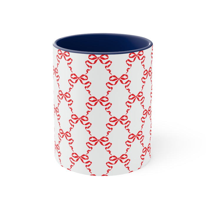 11oz Coquette Red Bow Coffee Mug