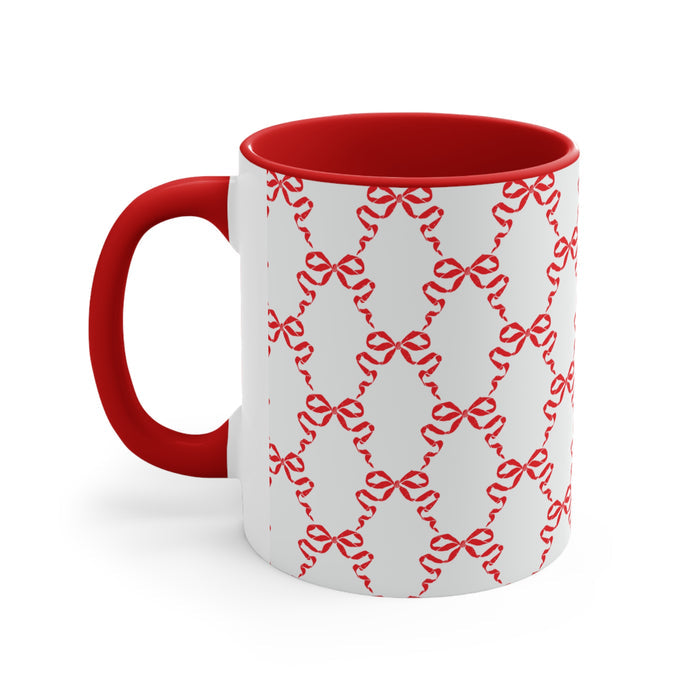 11oz Coquette Red Bow Coffee Mug