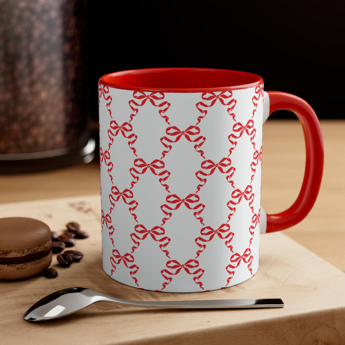 11oz Coquette Red Bow Coffee Mug