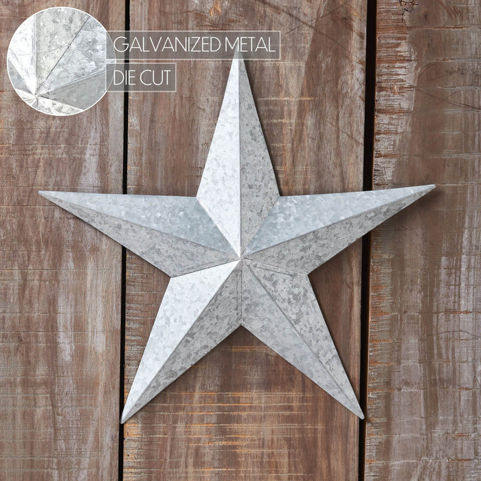 12" Galvanized Barn Star - Primitive Star Quilt Shop