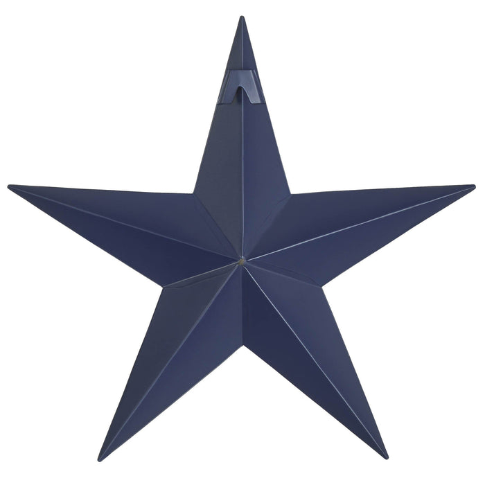 12" Speckled Navy Barn Star - Primitive Star Quilt Shop