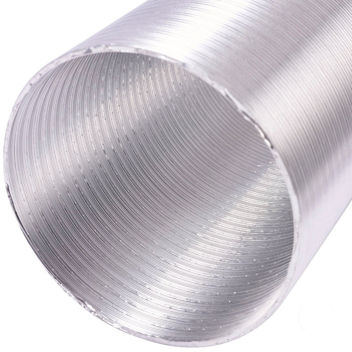 125mm (5") Aluminium Semi Rigid Hose 3 Metres - Ducting Component - Luxair Cooker Hoods Limited