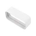 125mm (5") Rectangular Flat Pipe Connector - Luxair Cooker Hoods Limited