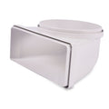 125mm (5") Round to Flat 150mm x 70mm Vertical 90° Bend - Luxair Cooker Hoods Limited