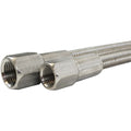 1/4" 37 Degree Female JIC Braided Stainless Steel Hose