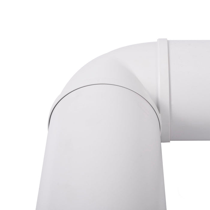 150mm (6") 90° Round Ducting Elbow - Luxair Cooker Hoods Limited