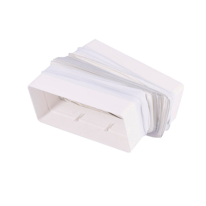 150mm x 70mm (5") Flat Ducting PVC Flexi Hose - Luxair Cooker Hoods Limited