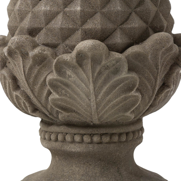 16.5"H MGO Artichoke Garden Statue