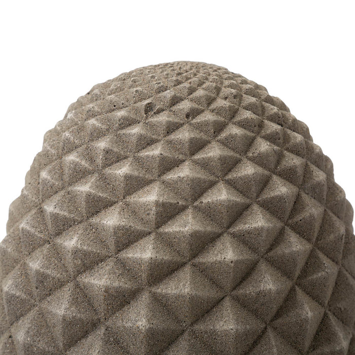 16.5"H MGO Artichoke Garden Statue