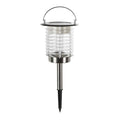 17.5"H Dual Mode Solar Powered LED Insect Catcher Light with Hanger and Stake