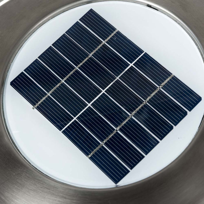 17.5"H Dual Mode Solar Powered LED Insect Catcher Light with Hanger and Stake