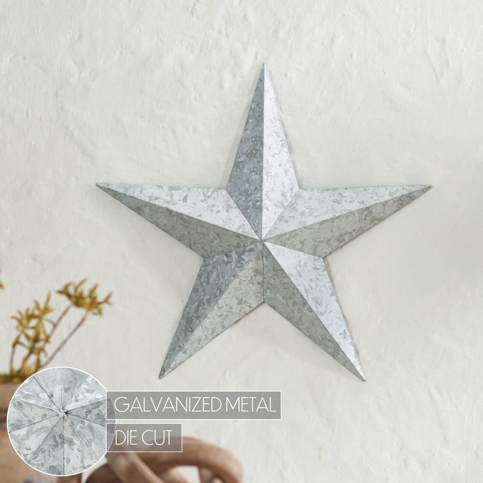 18" Galvanized Barn Star - Primitive Star Quilt Shop