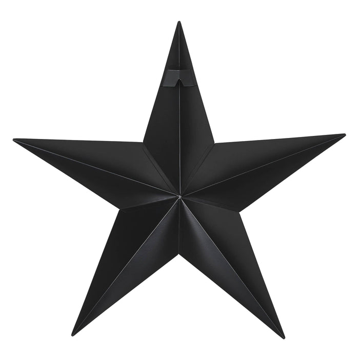 18" Speckled Black Barn Star - Primitive Star Quilt Shop