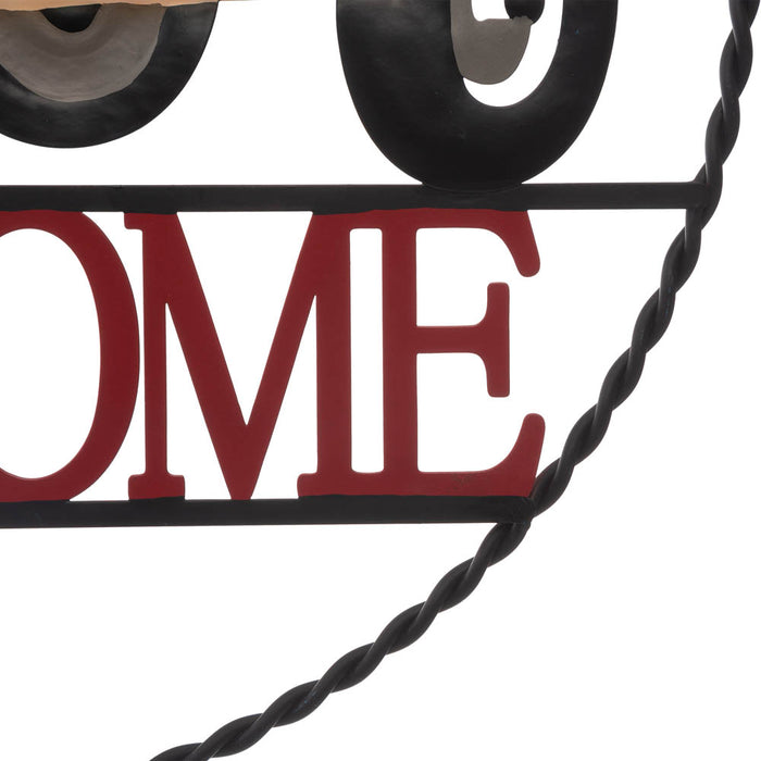 20"D Farmhouse Metal Truck "WELCOME" Sign Wall Decor