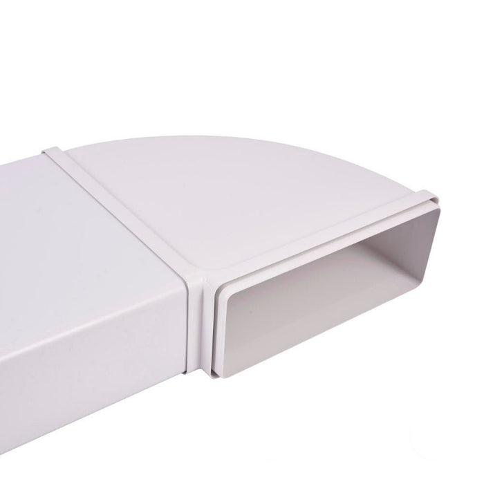 220mm x 90mm (6") 90° Horizontal Elbow - Luxair Cooker Hoods Limited