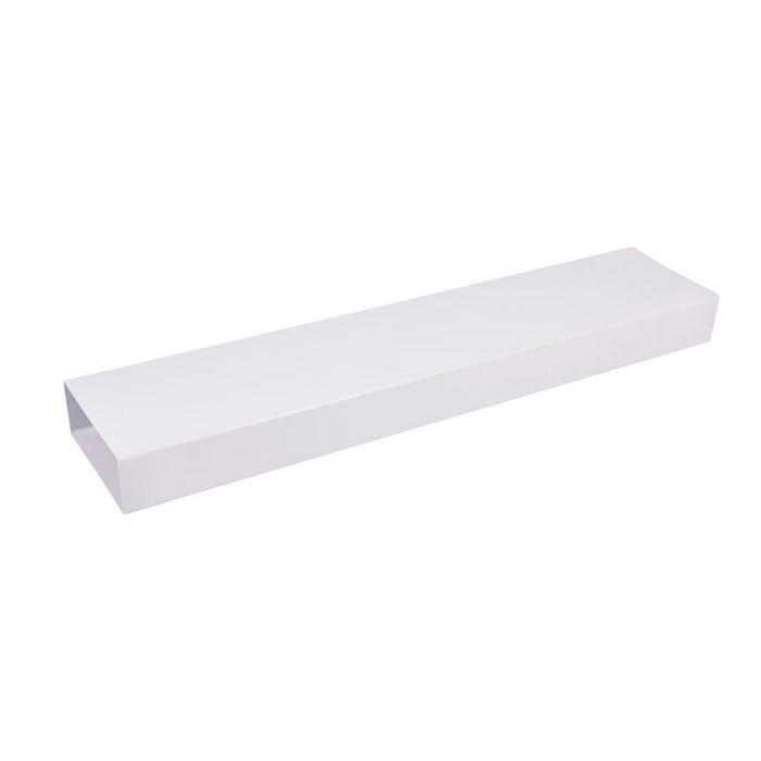 220mm x 90mm (6") Flat Ducting Pipe 1 Metre - Luxair Cooker Hoods Limited