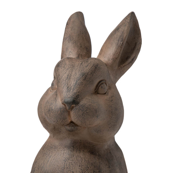 22.75"H MGO Standing Rabbit Statue