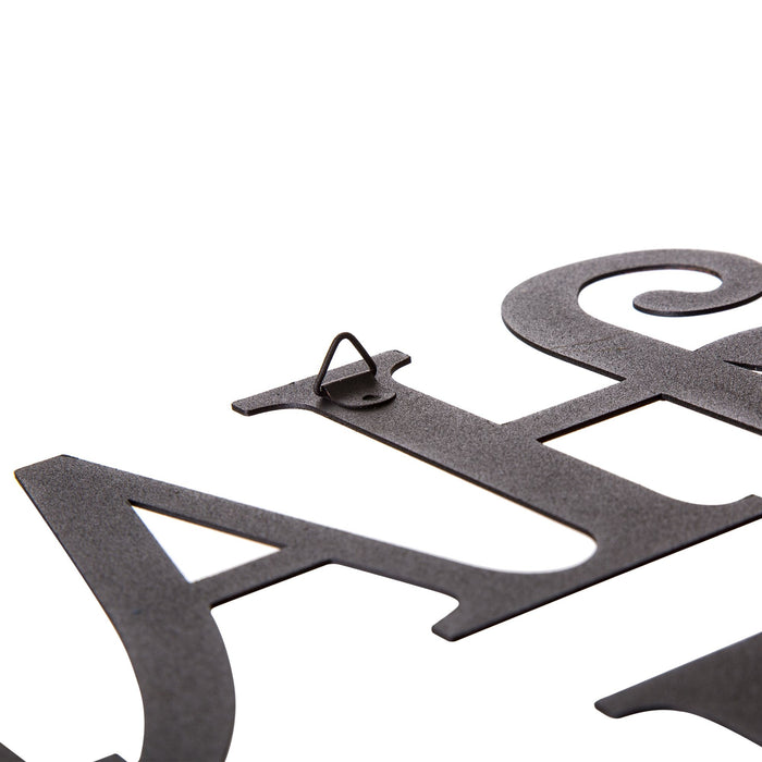 23.94"L Metal "HAPPY HALLOWEEN" Wall Sign