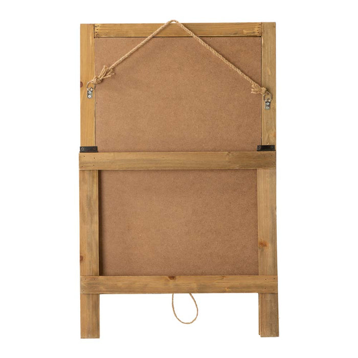 24"H Thanksgiving Wooden Turkey Easel Porch Sign