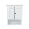24"H Wooden Bathroom Wall Mounted Storage Cabinet