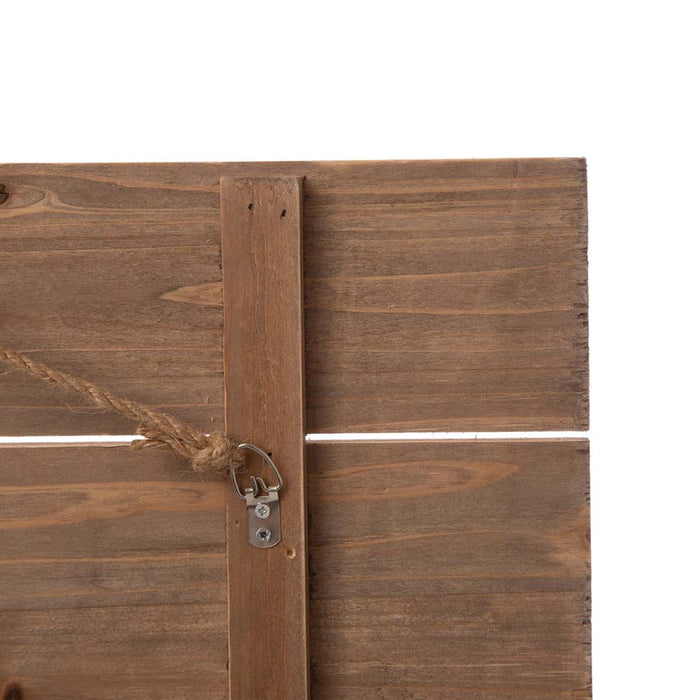 24"L Wooden Farmhouse Hanging Wall Decor