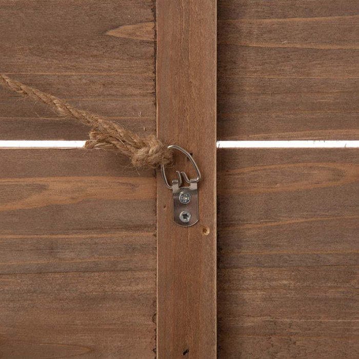 24"L Wooden Farmhouse Hanging Wall Decor
