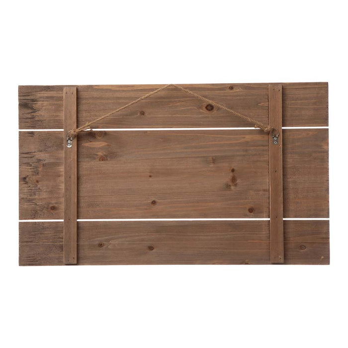 24"L Wooden Farmhouse Hanging Wall Decor