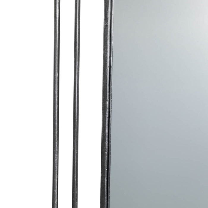 29.50"H Oversized Square Wall Mirror with Metal Frame