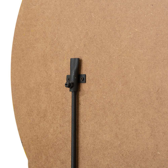 30"H Halloween Wooden & Metal "Witch is making poison" Yard Stake or Wall Décor (Two Functions)