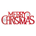 30"L Metal "MERRY CHRISTMAS" Wall Decor