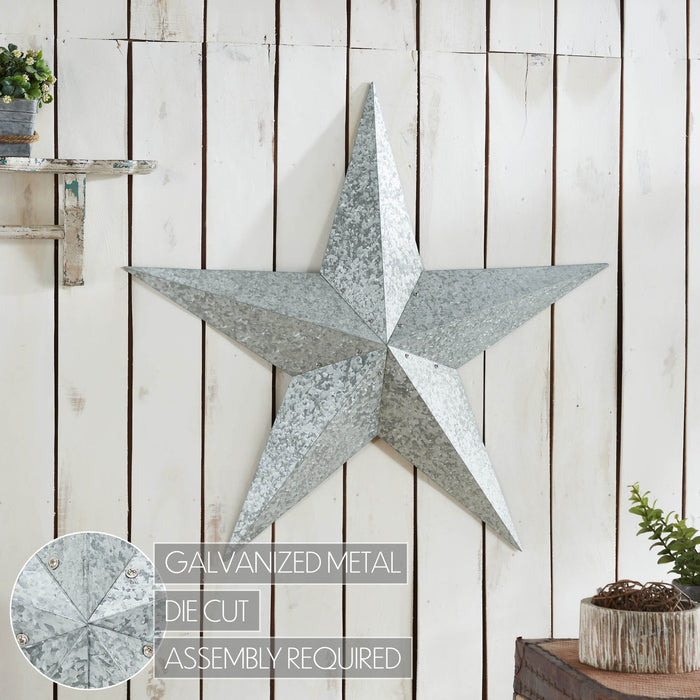 36" Galvanized Barn Star - Primitive Star Quilt Shop
