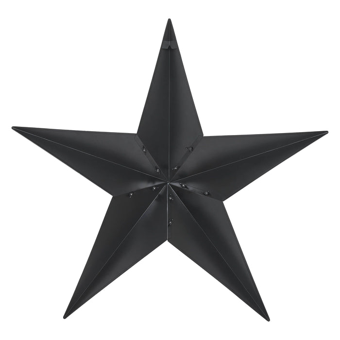36" Speckled Black Barn Star - Primitive Star Quilt Shop
