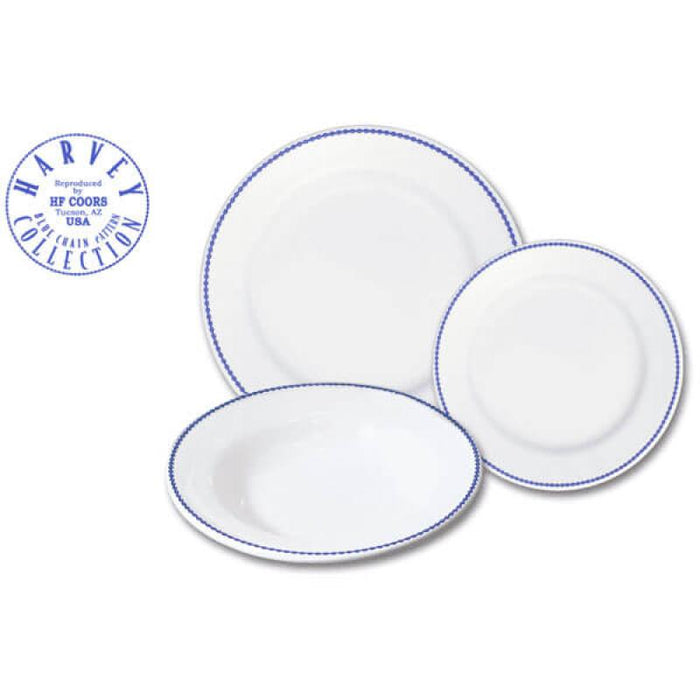 3pc Place Setting Blue Chain