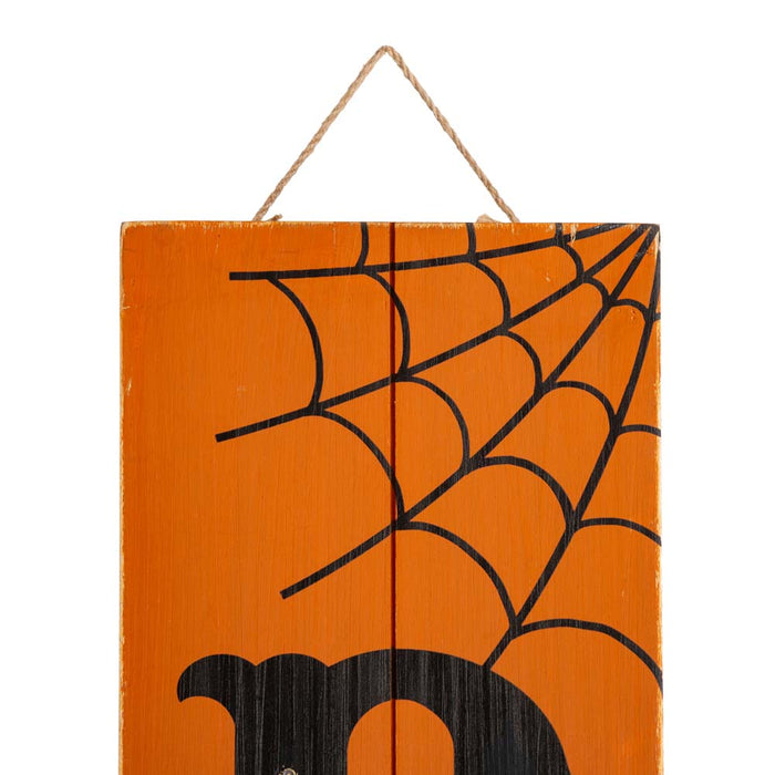 42"H Lighted Wooden "BOO" Porch Sign Board