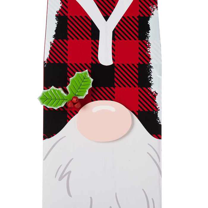 42"H Wooden Christmas Gnome "JOY" Porch Sign Board