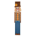 42"H Wooden Scarecrow Porch Sign