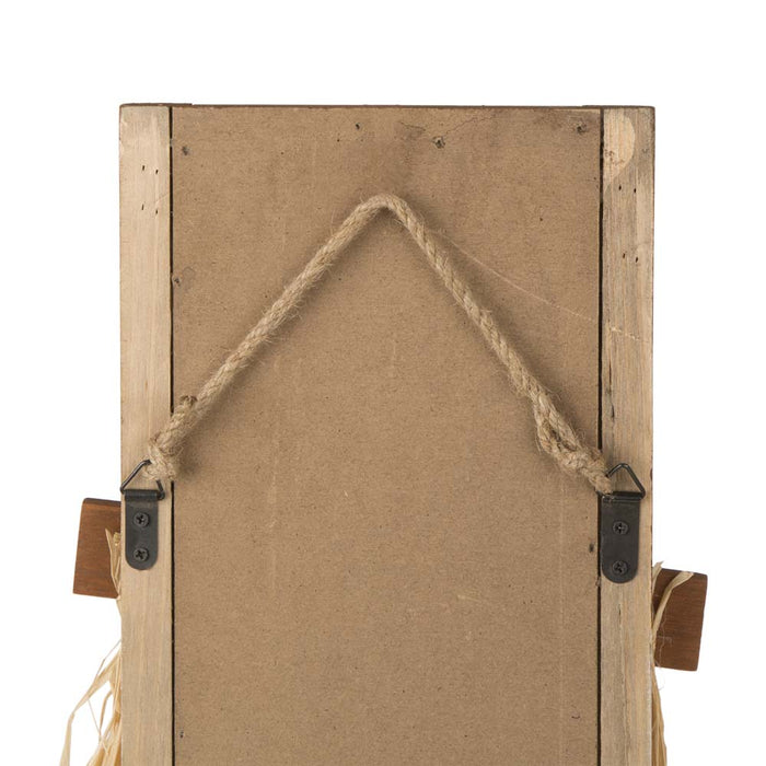 42"H Wooden Scarecrow Porch Sign