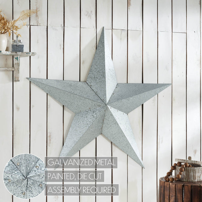 48" Galvanized Barn Star - Primitive Star Quilt Shop