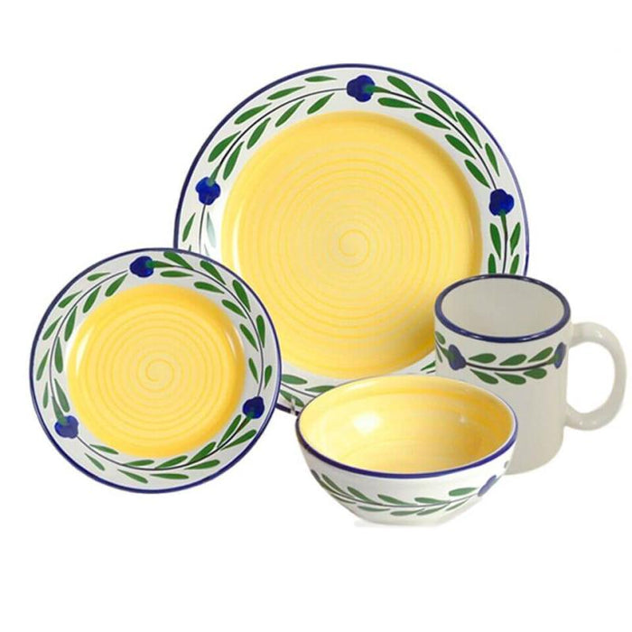 4pc Place Setting American Garden