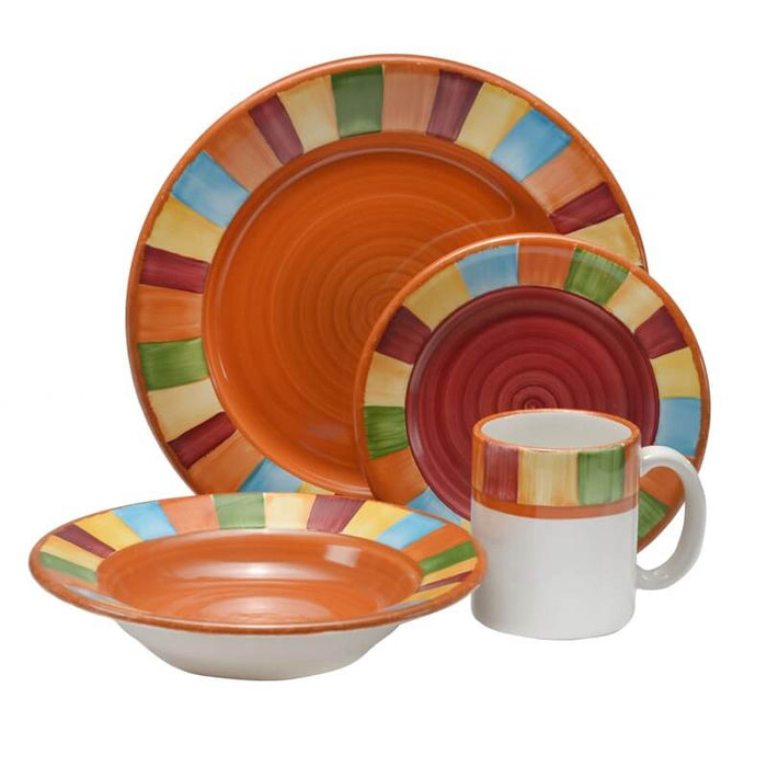 4pc Place Setting American Serape