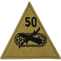 50th Armored Division OCP/Scorpion Patch Patches and Service Stripes