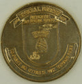 5th Special Forces Group Airborne Green Berets Gold Plated Smooth Edge Army Challenge Coin