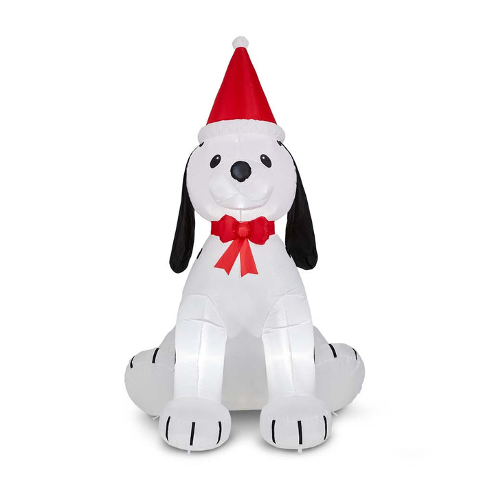 6 ft Lighted Inflatable Puppy Dog Décor