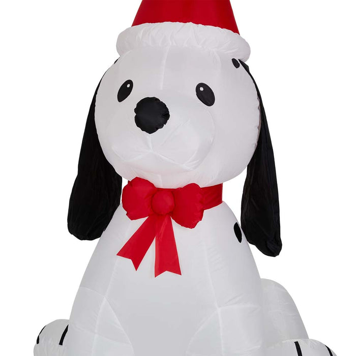 6 ft Lighted Inflatable Puppy Dog Décor