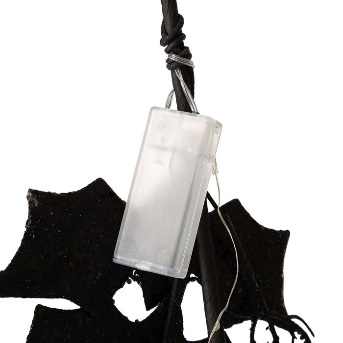 72"L Lighted Halloween Bat Garland