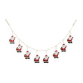72"L Metal Christmas Santa Garland